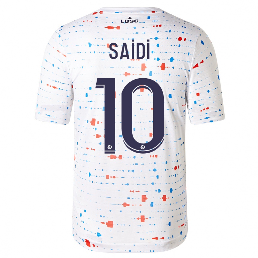 Niño Fútbol Camiseta Rachel Saidi #10 Blanco 2ª Equipación 2023/24 México