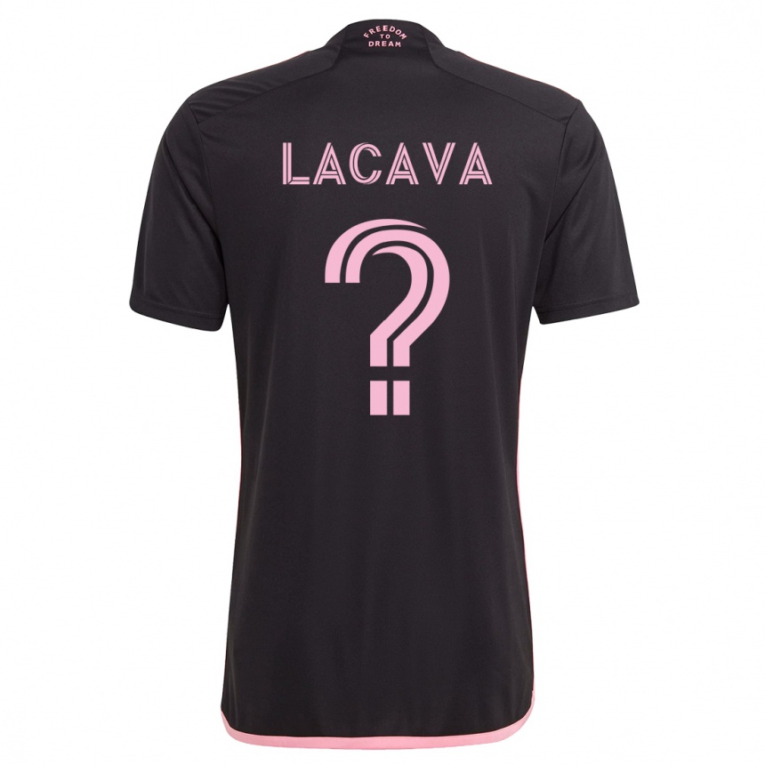 Niño Fútbol Camiseta Jake Lacava #0 Negro 2ª Equipación 2023/24 México