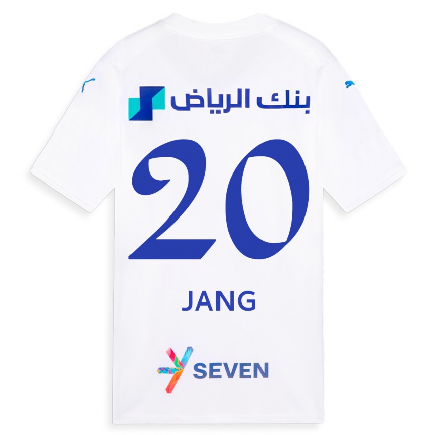 Niño Fútbol Camiseta Hyun-Soo Jang #20 Blanco 2ª Equipación 2023/24 México