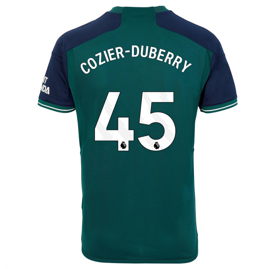 Niño Fútbol Camiseta Amario Cozier-Duberry #45 Verde Equipación Tercera 2023/24 México