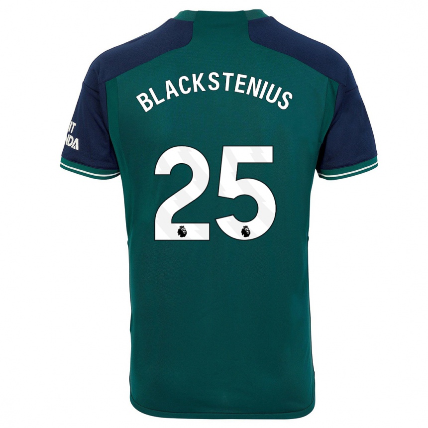 Niño Fútbol Camiseta Stina Blackstenius #25 Verde Equipación Tercera 2023/24 México