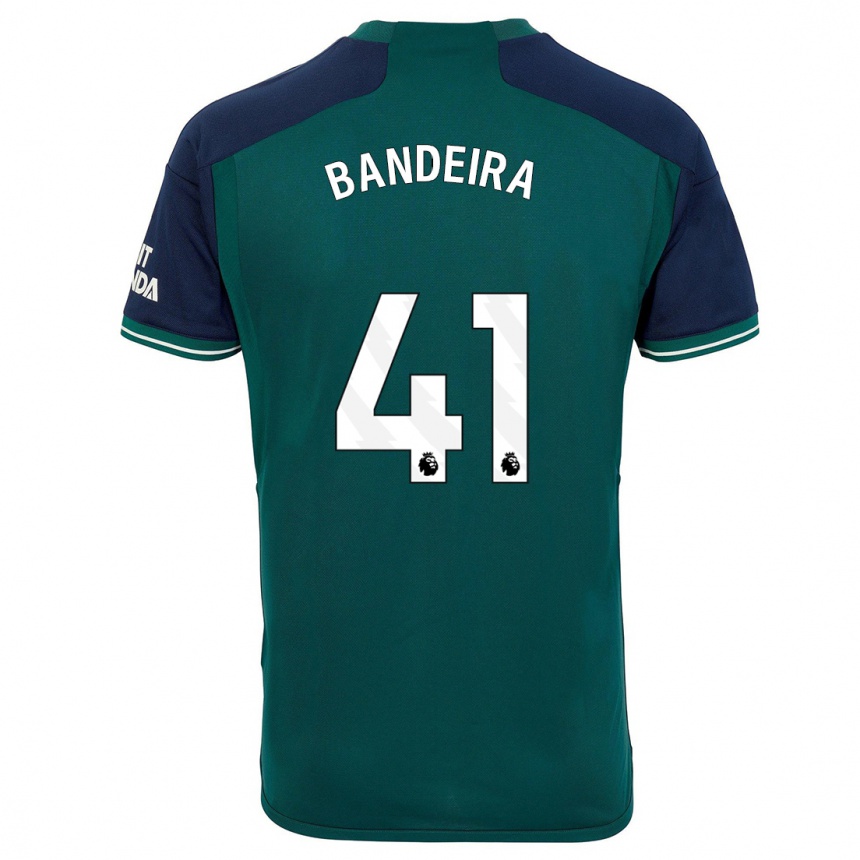 Niño Fútbol Camiseta Mauro Bandeira #41 Verde Equipación Tercera 2023/24 México