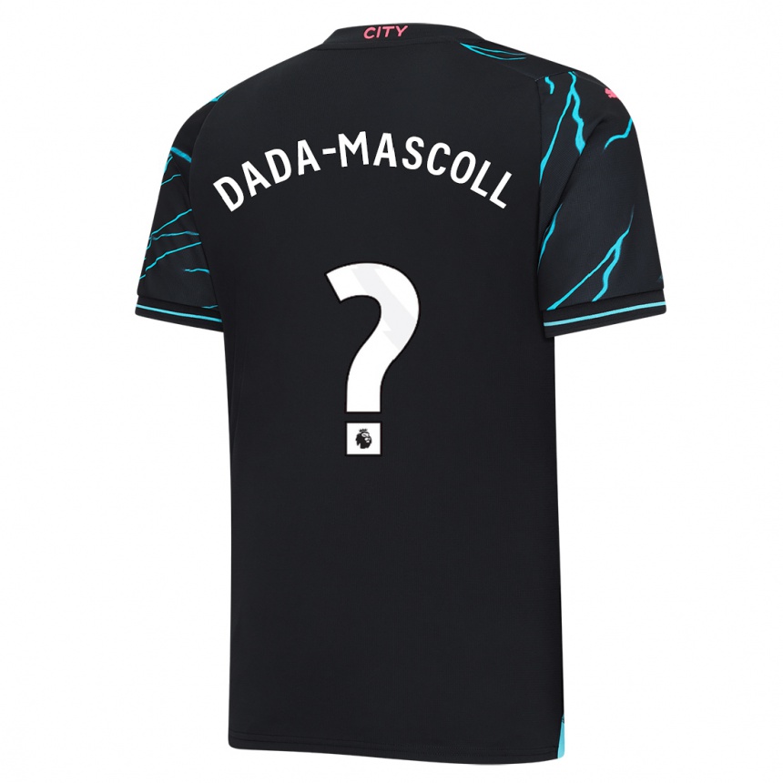 Niño Fútbol Camiseta Isaiah Dada-Mascoll #0 Azul Oscuro Equipación Tercera 2023/24 México