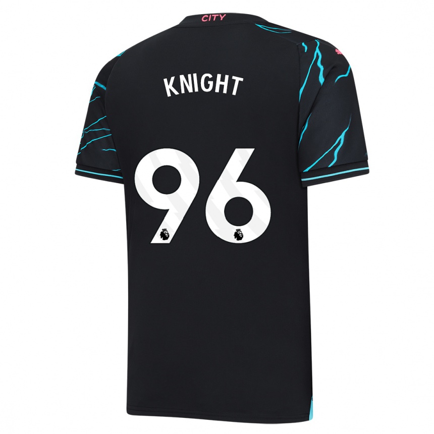 Niño Fútbol Camiseta Ben Knight #96 Azul Oscuro Equipación Tercera 2023/24 México