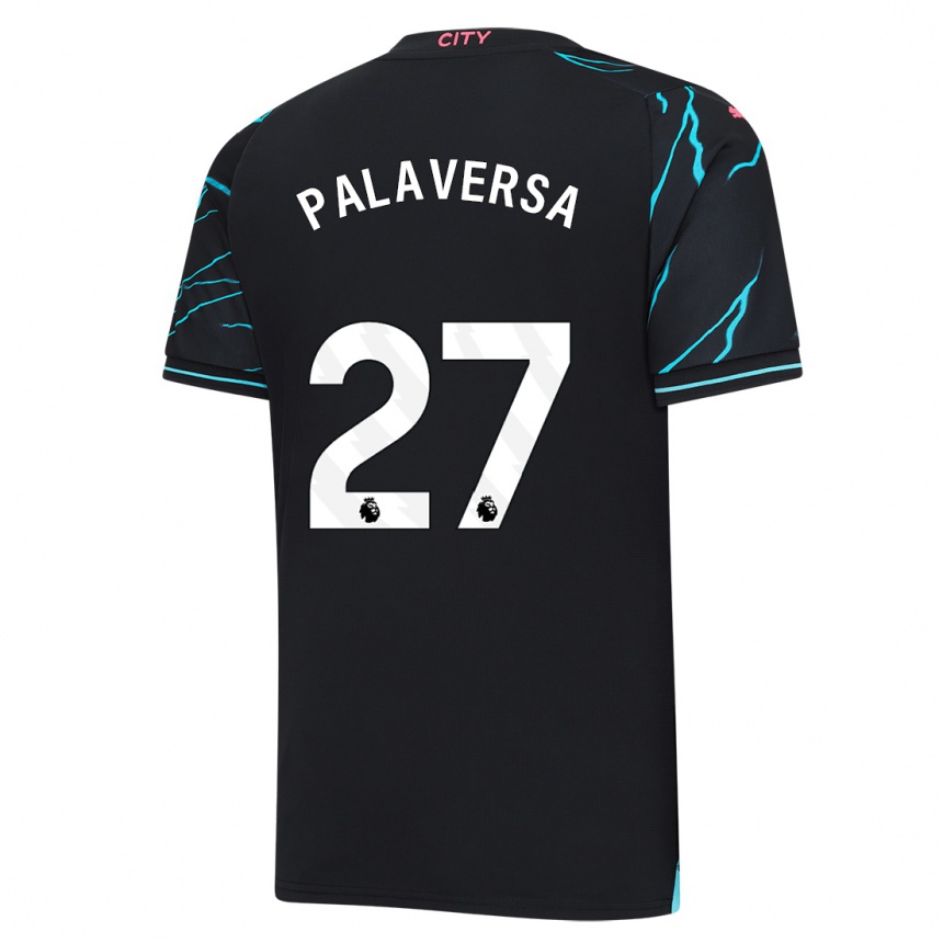 Niño Fútbol Camiseta Ante Palaversa #27 Azul Oscuro Equipación Tercera 2023/24 México