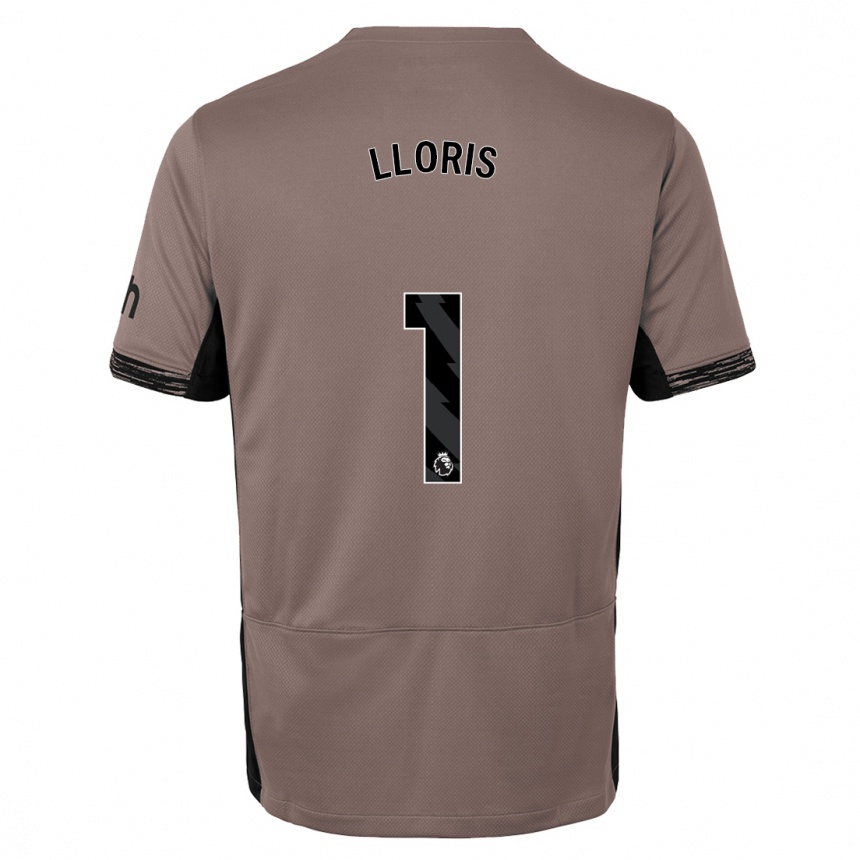 Niño Fútbol Camiseta Hugo Lloris #1 Beige Obscuro Equipación Tercera 2023/24 México