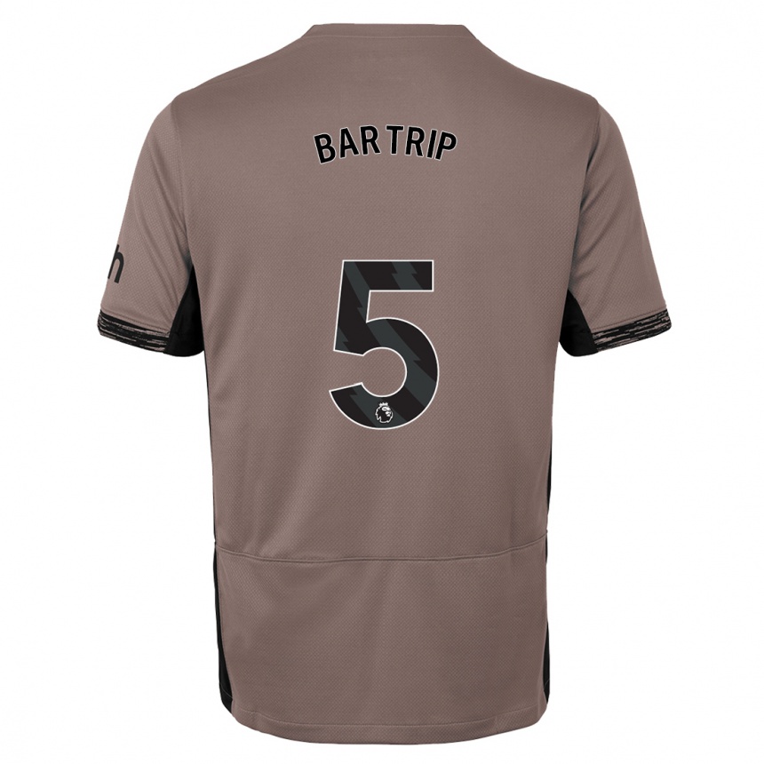 Niño Fútbol Camiseta Molly Bartrip #5 Beige Obscuro Equipación Tercera 2023/24 México