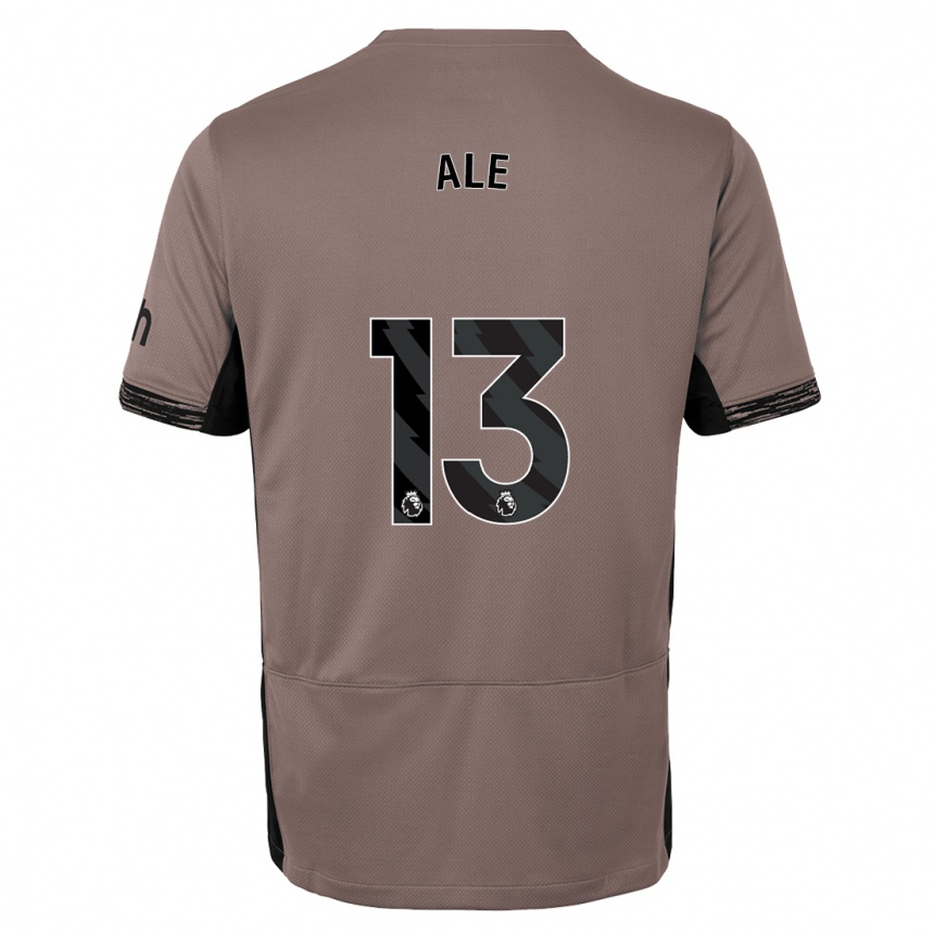 Niño Fútbol Camiseta Asmita Ale #13 Beige Obscuro Equipación Tercera 2023/24 México