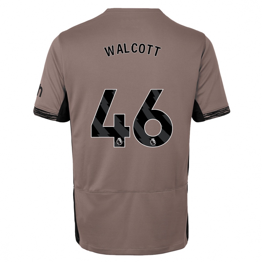 Niño Fútbol Camiseta Malachi Fagan Walcott #46 Beige Obscuro Equipación Tercera 2023/24 México