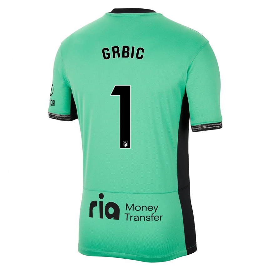 Niño Fútbol Camiseta Ivo Grbic #1 Primavera Verde Equipación Tercera 2023/24 México