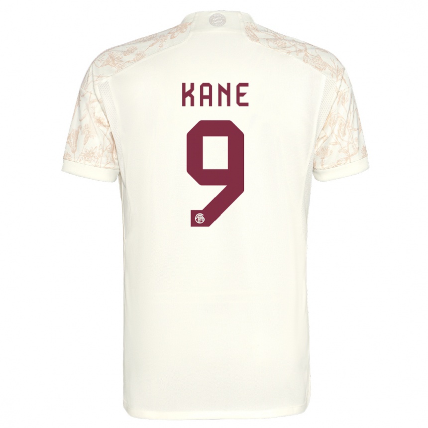 Niño Fútbol Camiseta Harry Kane #9 Blanquecino Equipación Tercera 2023/24 México