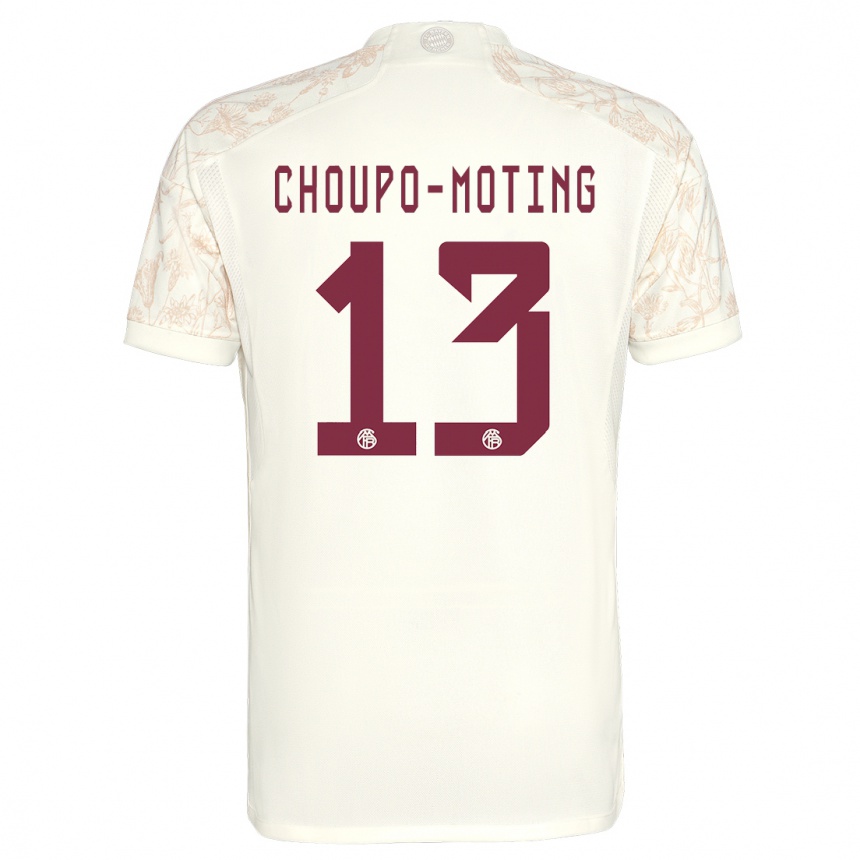 Niño Fútbol Camiseta Eric Maxim Choupo-Moting #13 Blanquecino Equipación Tercera 2023/24 México