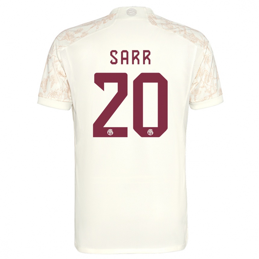 Niño Fútbol Camiseta Bouna Sarr #20 Blanquecino Equipación Tercera 2023/24 México