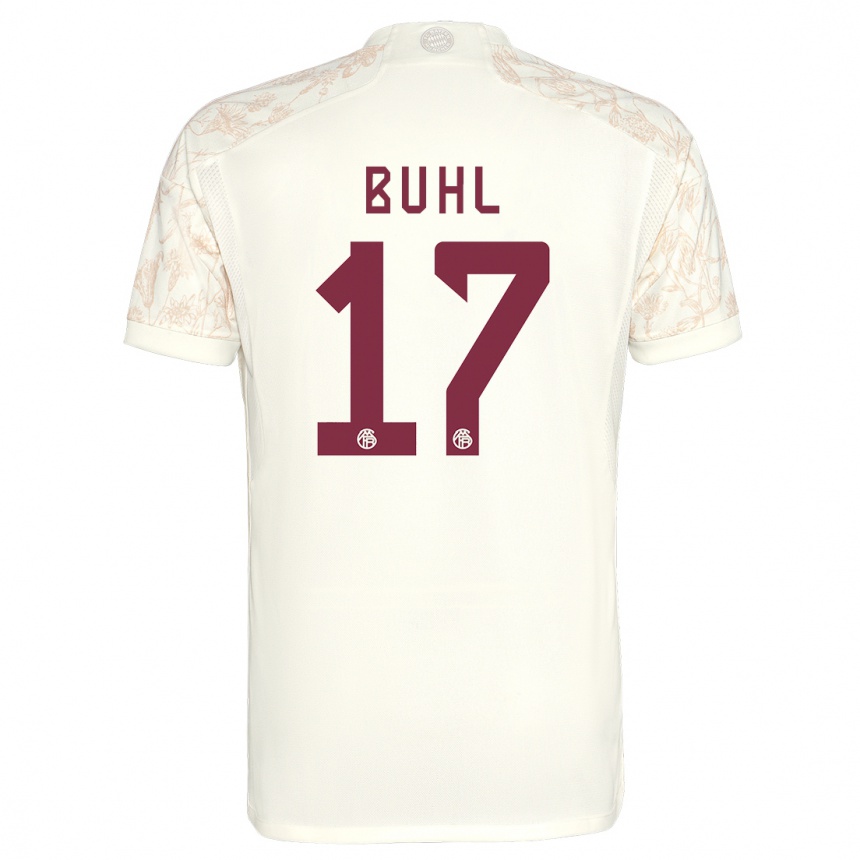 Niño Fútbol Camiseta Klara Buhl #17 Blanquecino Equipación Tercera 2023/24 México