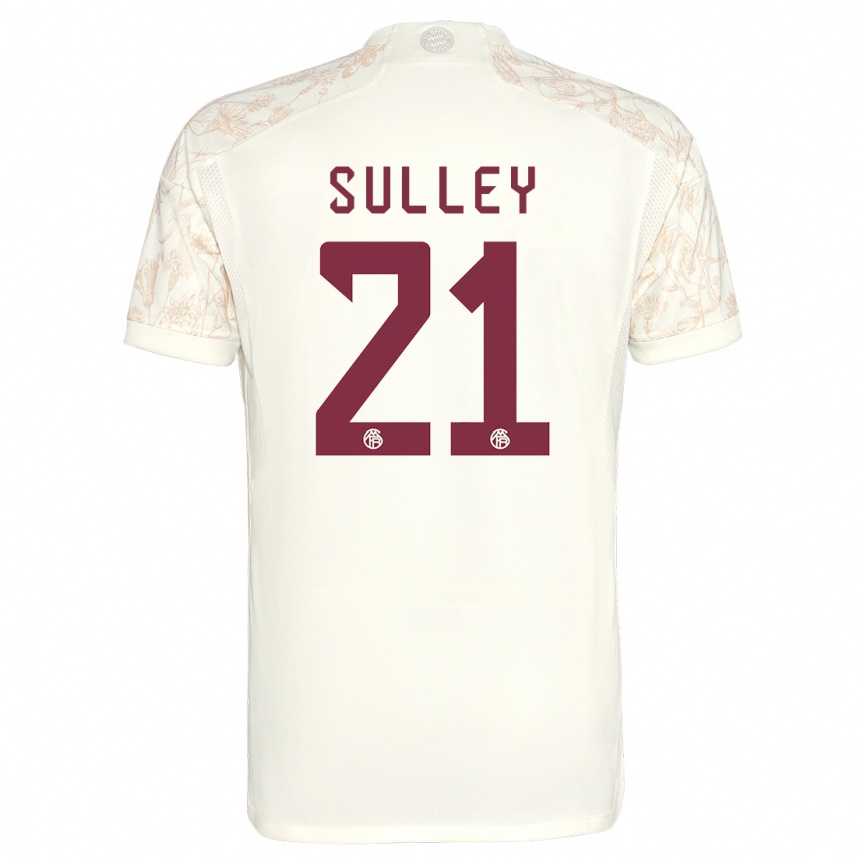 Niño Fútbol Camiseta Williams Baffour Sulley #21 Blanquecino Equipación Tercera 2023/24 México