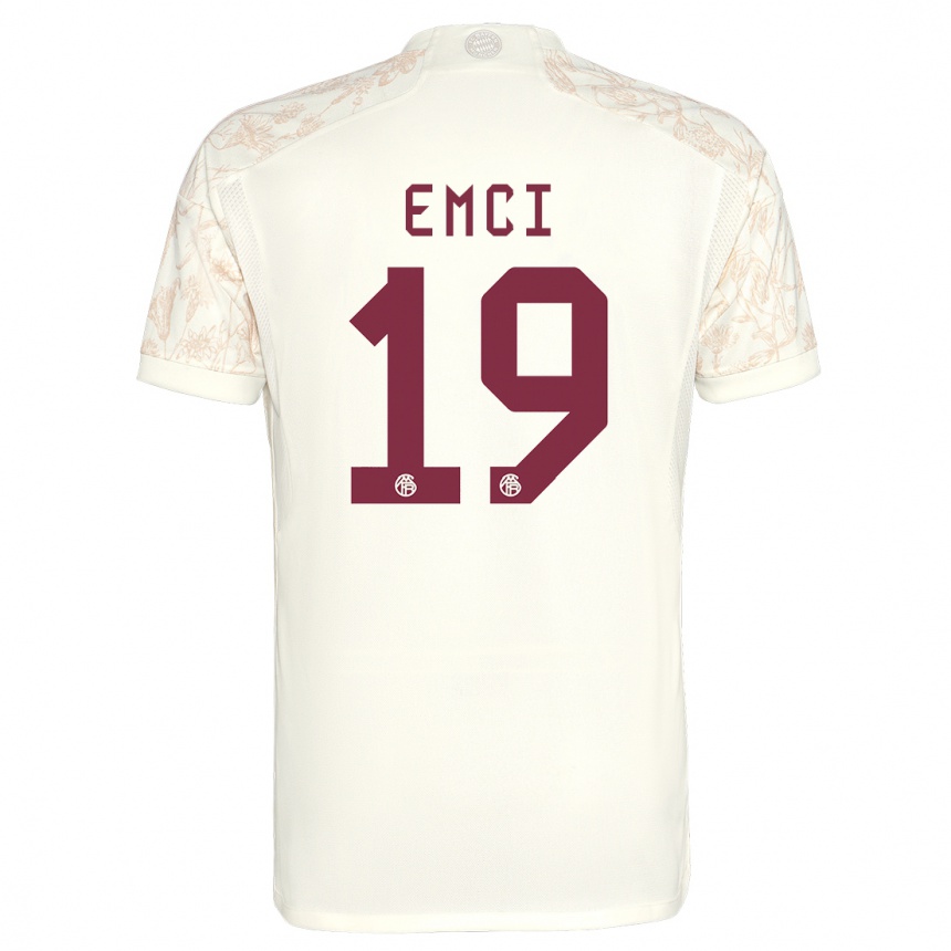 Niño Fútbol Camiseta Ben Emci #19 Blanquecino Equipación Tercera 2023/24 México