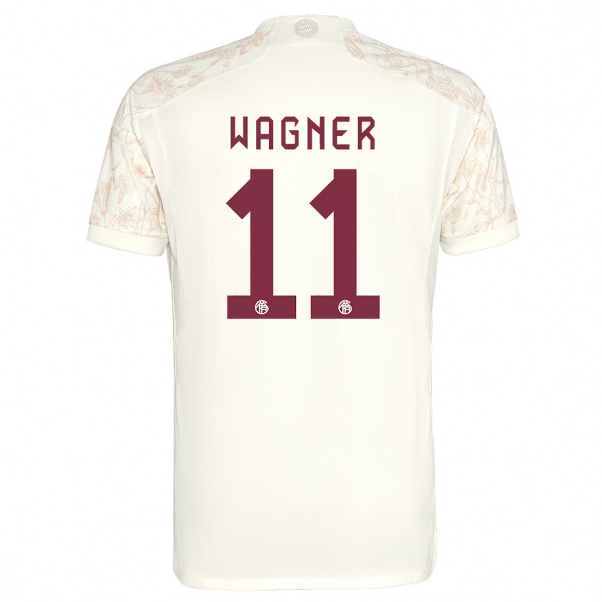 Niño Fútbol Camiseta Ricardo Wagner #11 Blanquecino Equipación Tercera 2023/24 México