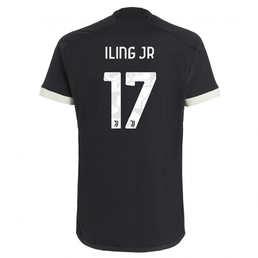 Niño Fútbol Camiseta Samuel Iling-Junior #17 Negro Equipación Tercera 2023/24 México