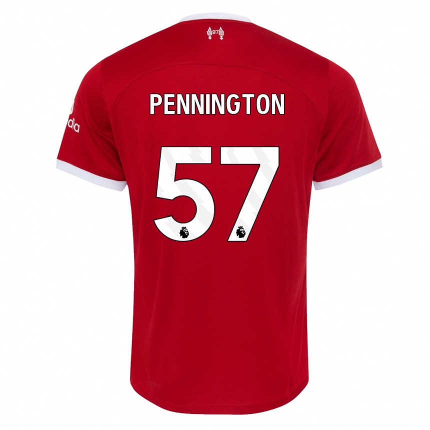 Hombre Fútbol Camiseta Cody Pennington #57 Rojo 1ª Equipación 2023/24 México