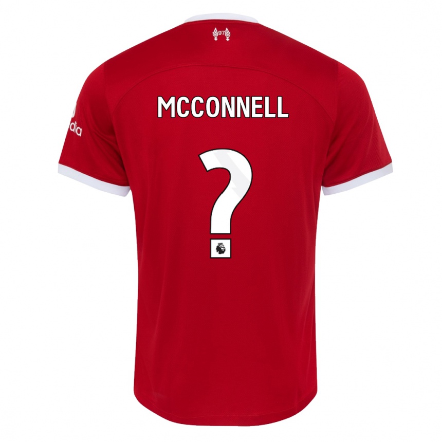 Hombre Fútbol Camiseta James Mcconnell #0 Rojo 1ª Equipación 2023/24 México