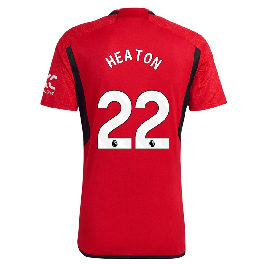 Hombre Fútbol Camiseta Tom Heaton #22 Rojo 1ª Equipación 2023/24 México