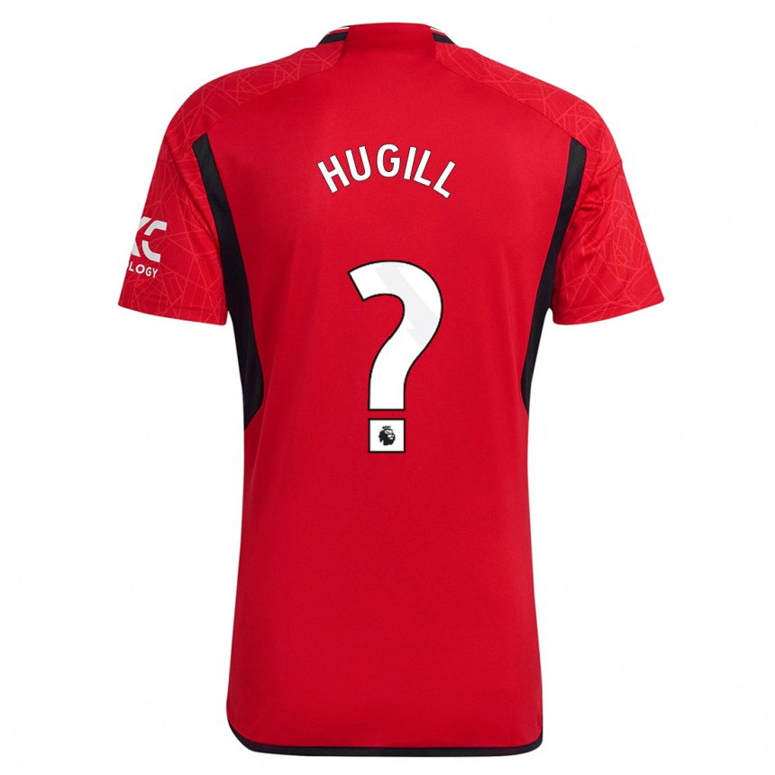 Hombre Fútbol Camiseta Joe Hugill #0 Rojo 1ª Equipación 2023/24 México