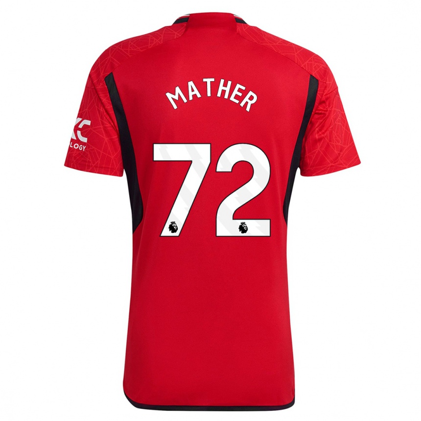 Hombre Fútbol Camiseta Sam Mather #72 Rojo 1ª Equipación 2023/24 México