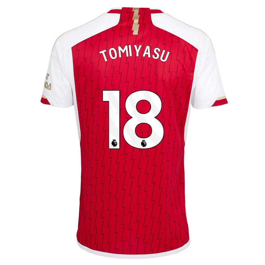 Hombre Fútbol Camiseta Takehiro Tomiyasu #18 Rojo 1ª Equipación 2023/24 México