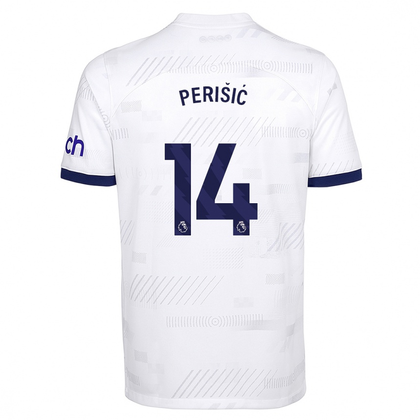 Hombre Fútbol Camiseta Ivan Perisic #14 Blanco 1ª Equipación 2023/24 México