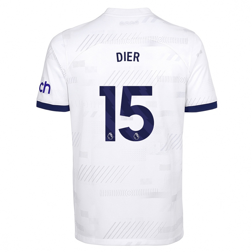 Hombre Fútbol Camiseta Eric Dier #15 Blanco 1ª Equipación 2023/24 México