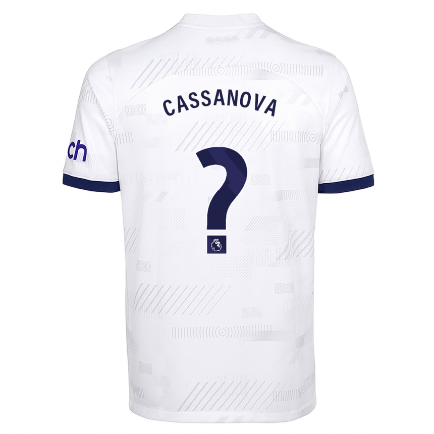 Hombre Fútbol Camiseta Dante Cassanova #0 Blanco 1ª Equipación 2023/24 México