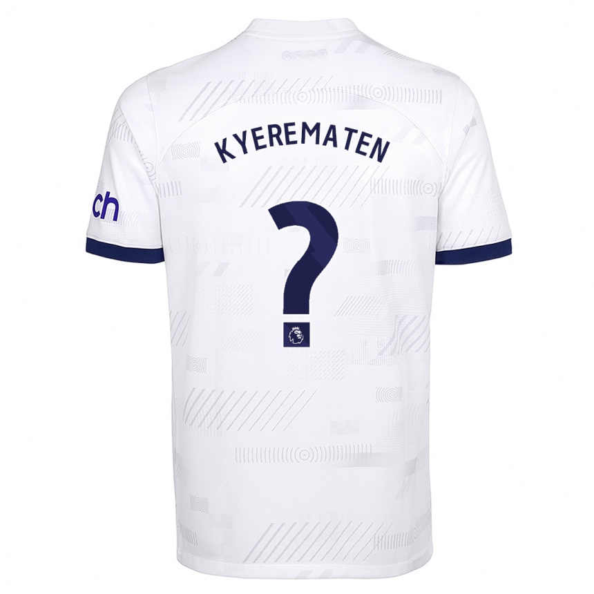 Hombre Fútbol Camiseta Rio Kyerematen #0 Blanco 1ª Equipación 2023/24 México