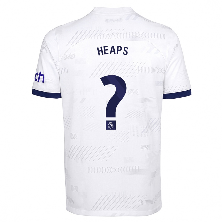 Hombre Fútbol Camiseta Billy Heaps #0 Blanco 1ª Equipación 2023/24 México