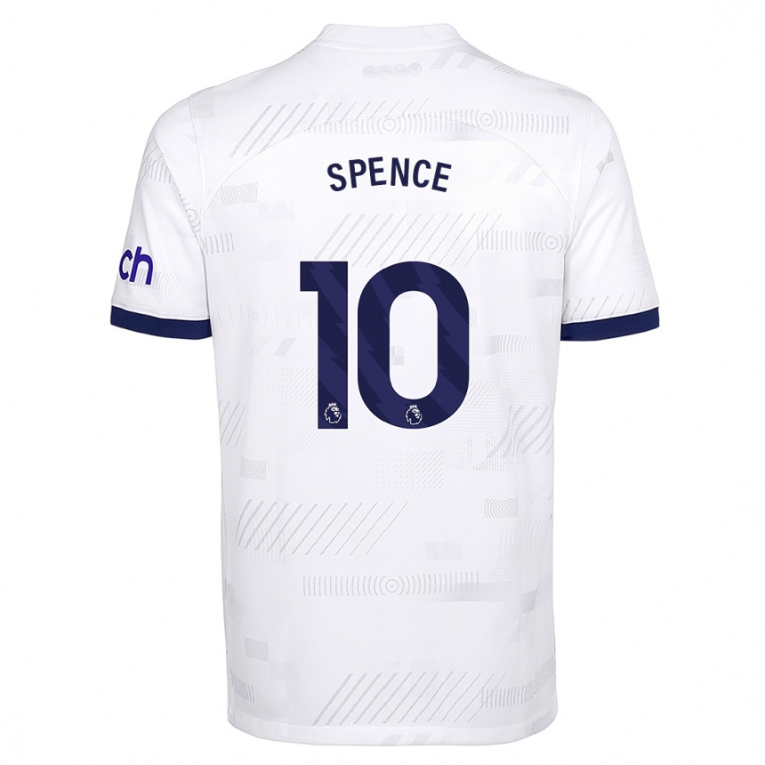 Hombre Fútbol Camiseta Drew Spence #10 Blanco 1ª Equipación 2023/24 México