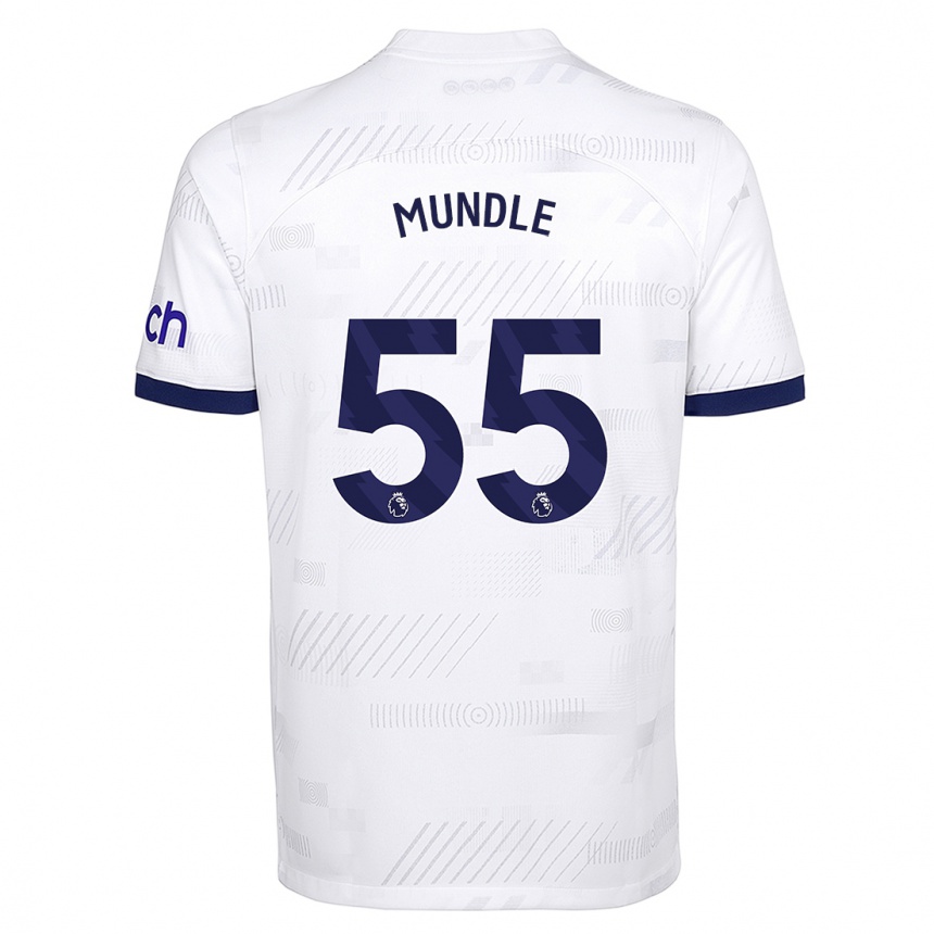 Hombre Fútbol Camiseta Romaine Mundle #55 Blanco 1ª Equipación 2023/24 México