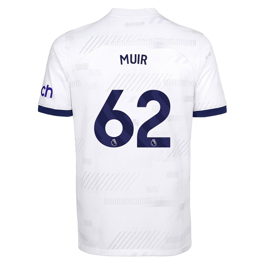 Hombre Fútbol Camiseta Marqes Muir #62 Blanco 1ª Equipación 2023/24 México