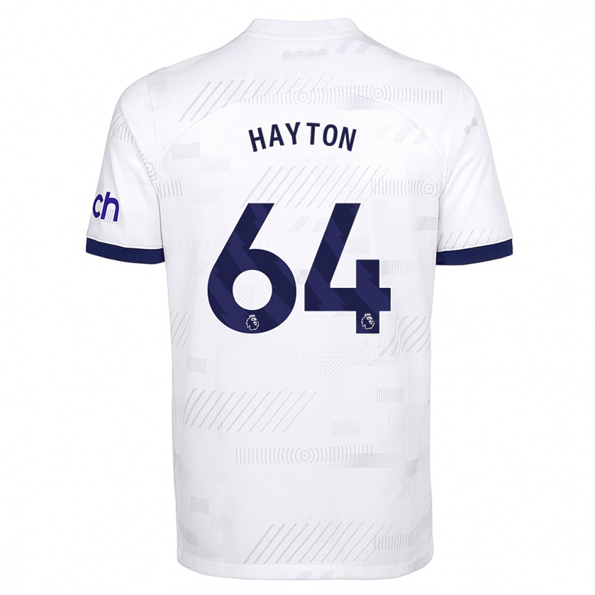 Hombre Fútbol Camiseta Adam Hayton #64 Blanco 1ª Equipación 2023/24 México