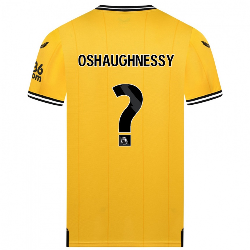 Hombre Fútbol Camiseta Joe Oshaughnessy #0 Amarillo 1ª Equipación 2023/24 México