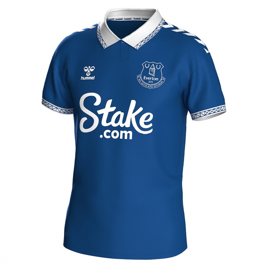 Hombre Fútbol Camiseta Dominic Calvert-Lewin #9 Azul Real 1ª Equipación 2023/24 México