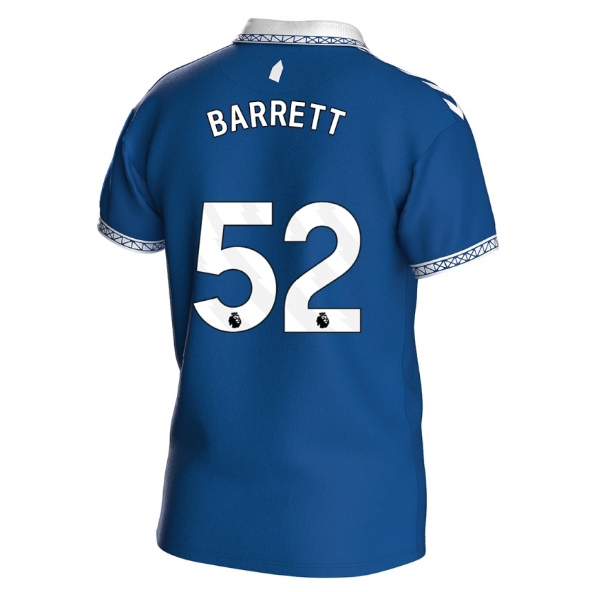 Hombre Fútbol Camiseta Jack Barrett #52 Azul Real 1ª Equipación 2023/24 México