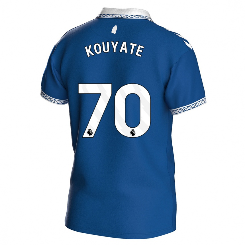 Hombre Fútbol Camiseta Katia Kouyate #70 Azul Real 1ª Equipación 2023/24 México