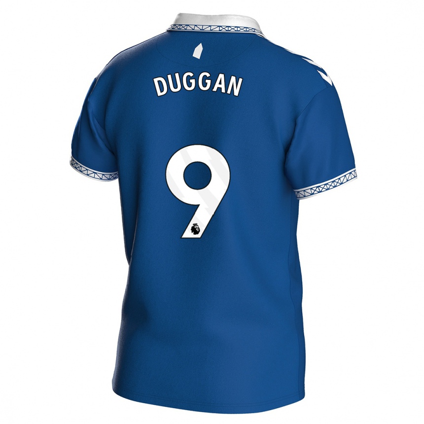 Hombre Fútbol Camiseta Toni Duggan #9 Azul Real 1ª Equipación 2023/24 México