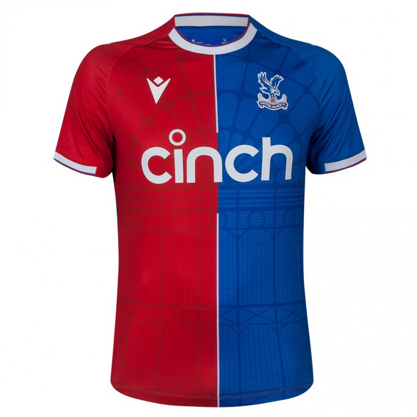 Hombre Fútbol Camiseta Jeffrey Schlupp #15 Rojo Azul 1ª Equipación 2023/24 México