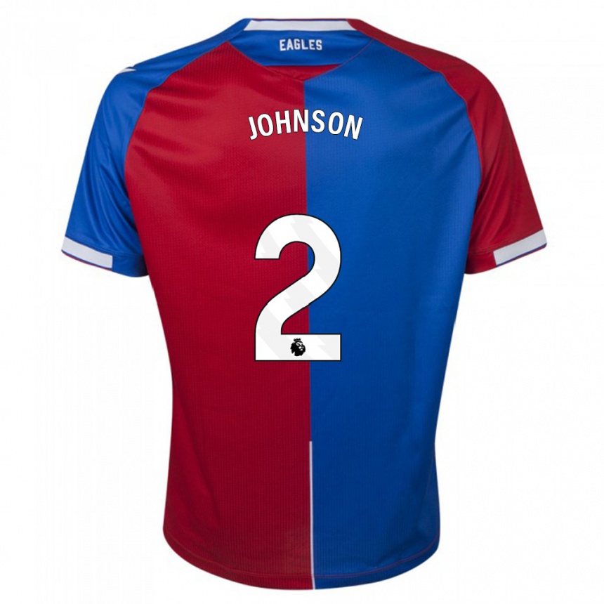 Hombre Fútbol Camiseta Annabel Johnson #2 Rojo Azul 1ª Equipación 2023/24 México