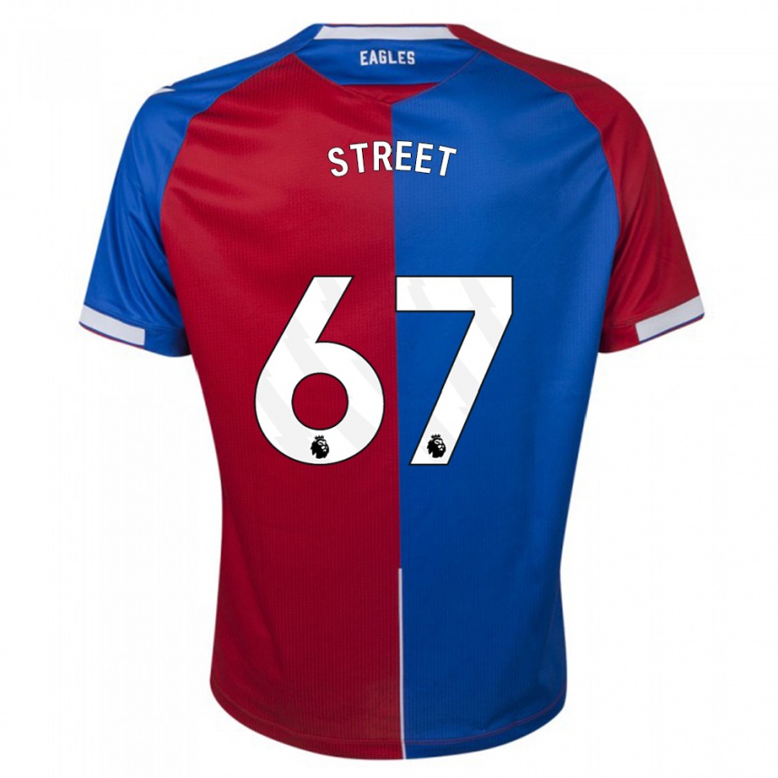 Hombre Fútbol Camiseta Rob Street #67 Rojo Azul 1ª Equipación 2023/24 México