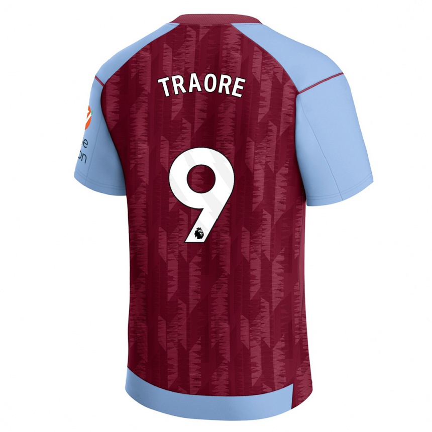 Hombre Fútbol Camiseta Bertrand Traore #9 Azul Claro 1ª Equipación 2023/24 México