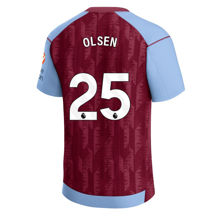 Hombre Fútbol Camiseta Robin Olsen #25 Azul Claro 1ª Equipación 2023/24 México