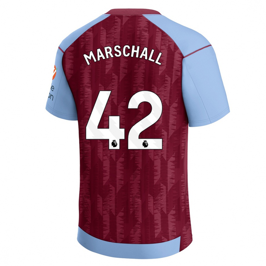 Hombre Fútbol Camiseta Filip Marschall #42 Azul Claro 1ª Equipación 2023/24 México