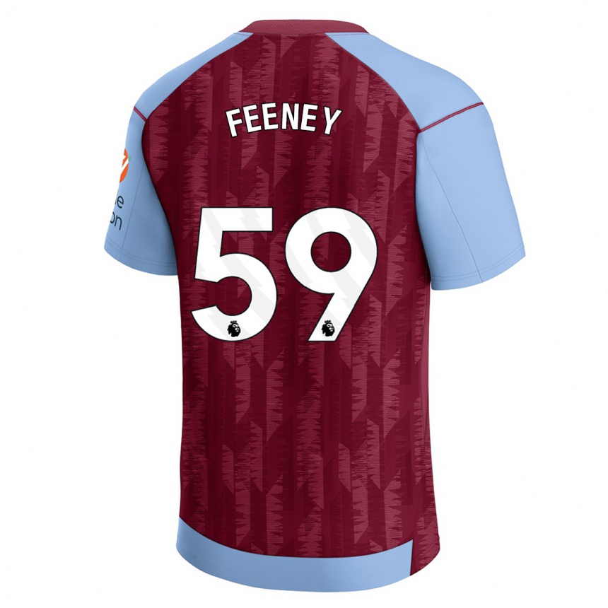 Hombre Fútbol Camiseta Josh Feeney #59 Azul Claro 1ª Equipación 2023/24 México