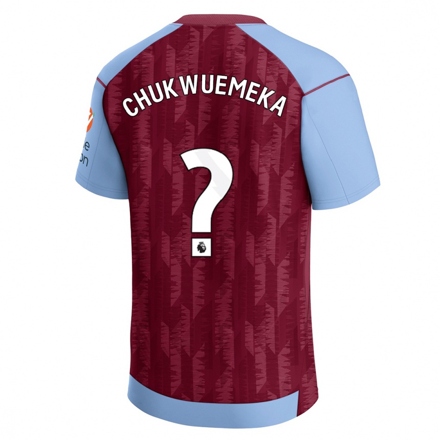 Hombre Fútbol Camiseta Caleb Chukwuemeka #0 Azul Claro 1ª Equipación 2023/24 México